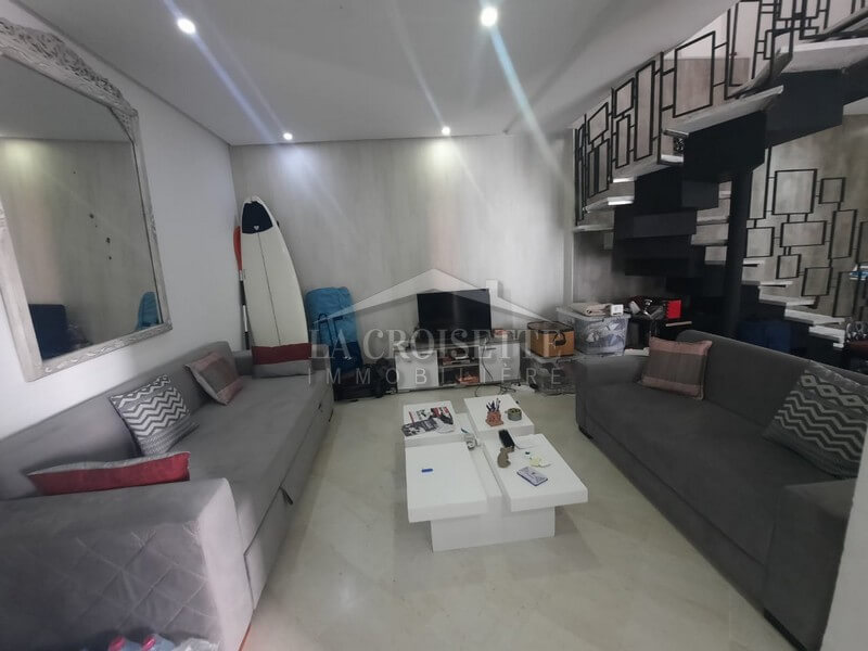 Duplex S+3 meublé à La Marsa